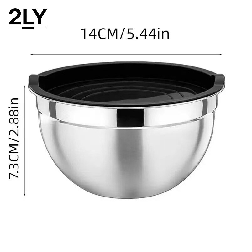 Baking Kitchen Set - Thickened Stainless Steel Mixing Bowls Set