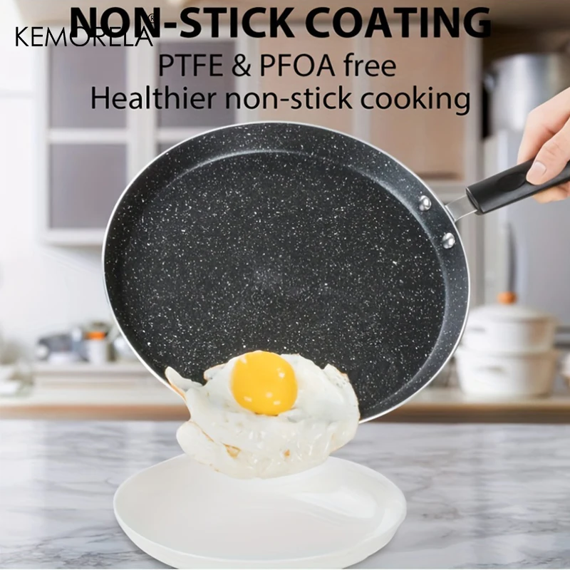 Kitchen Baking Pan Set - Non Stick Frying Pan 18/22/26CM Breakfast