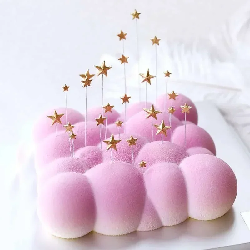 Kitchen Baking Ware - 3D Square Cloud Shaped Silicone Cake