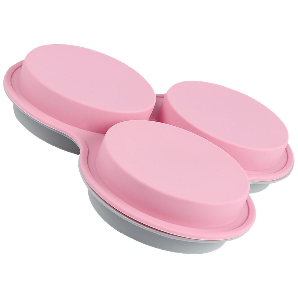 Kitchen Baking Corner - 2Pcs Silicone Cake Mold Non-Stick Muffin