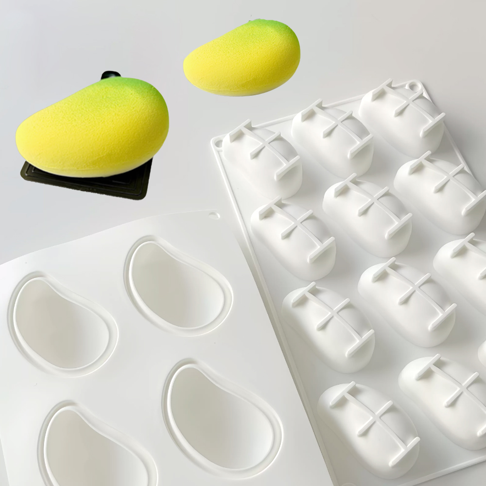 Baking Kitchen Design - 3D Mango Design French Fruit Mousse