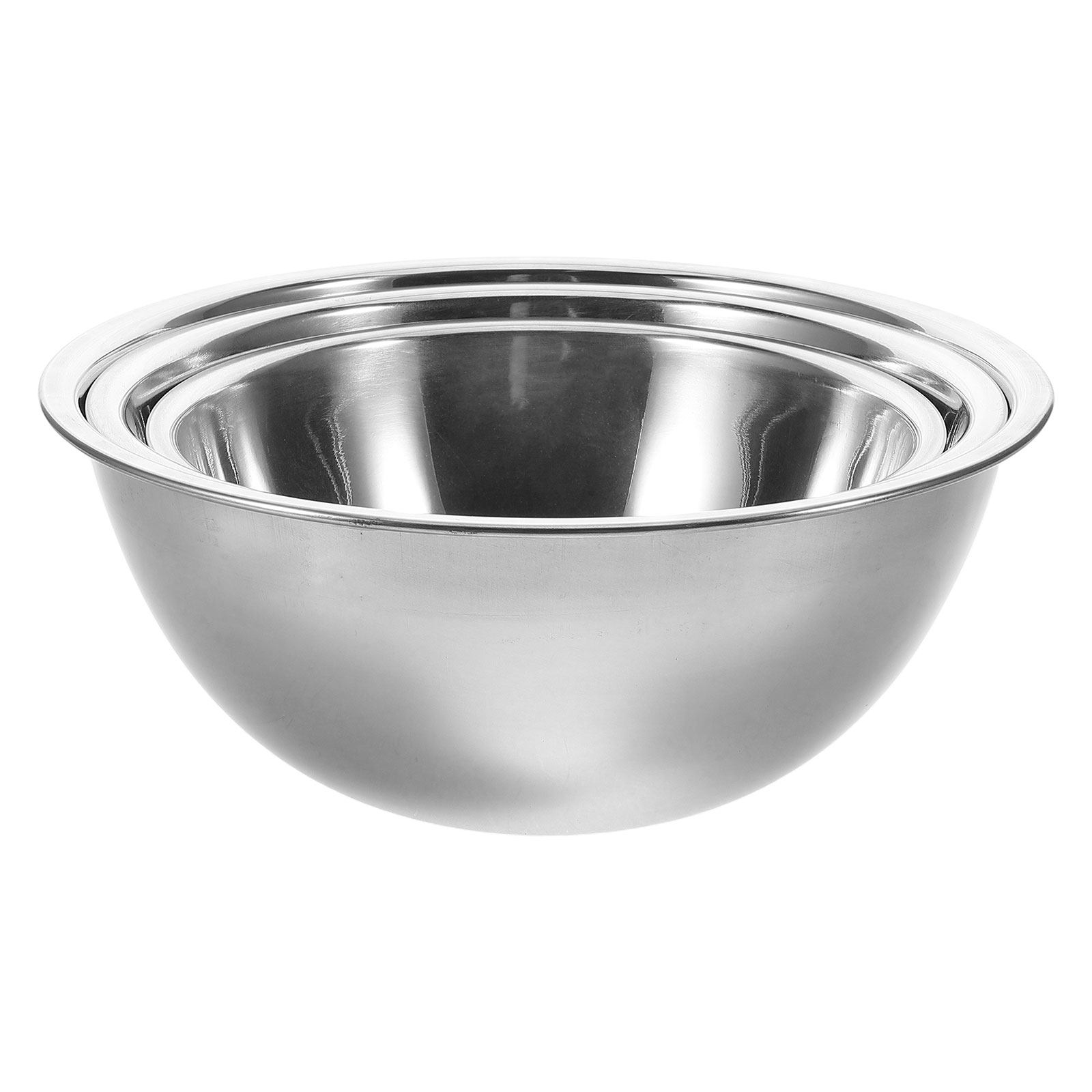 Baking Kitchen Set - 3Pcs Stainless Steel Mixing Bowls Set