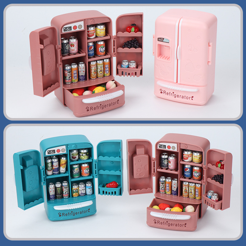 Kitchen Baking Cabinet - Cute Simulation Microfilm Furniture Double Door