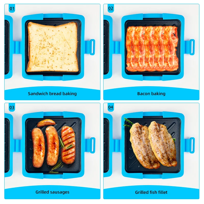 3pack Food Grade Sandwich Toas - Baking Kitchen Set ulasan dan harga