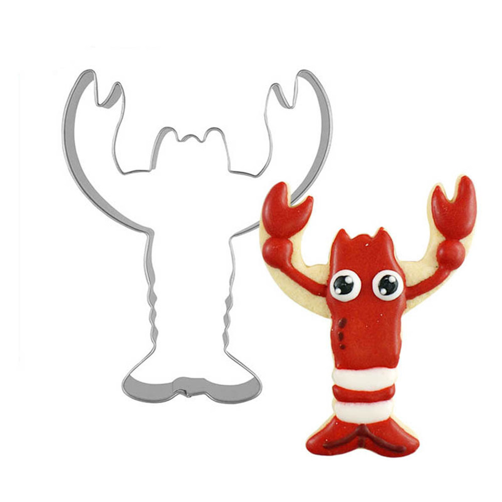 4pcs Lobster Shape Cookie Cutt - Baking Kitchen Design ulasan dan harga