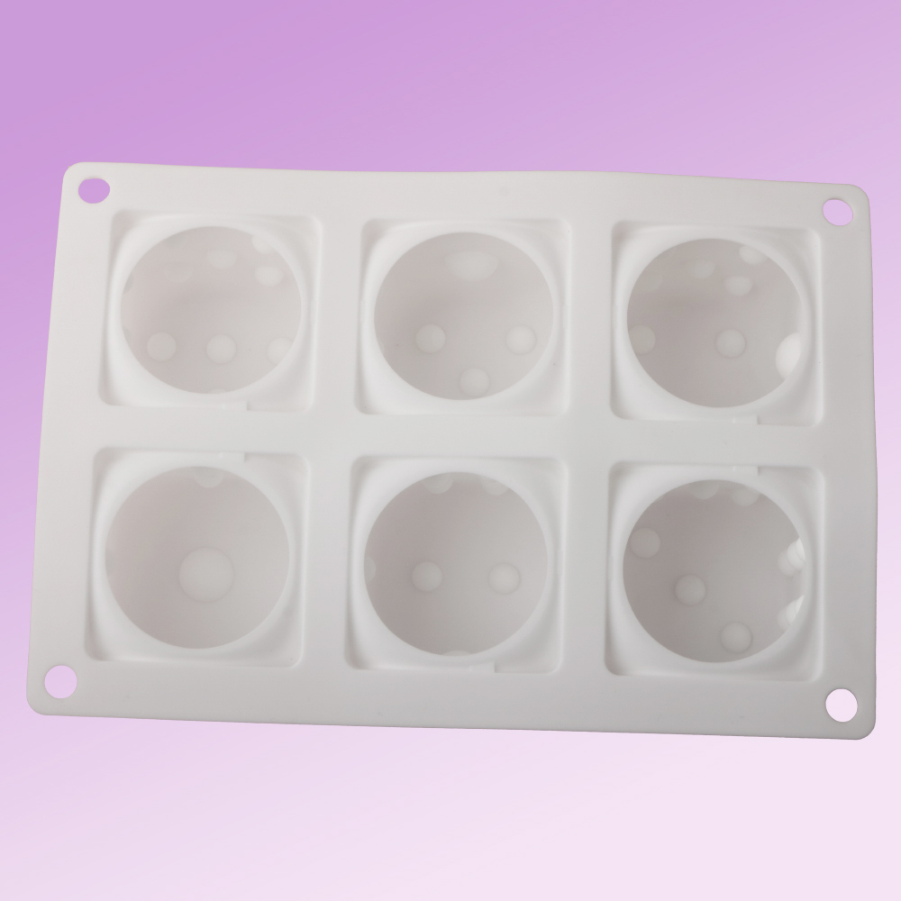 6-Cell Cube Mousse Cake Mould  - Baking Kitchen Design ulasan dan harga