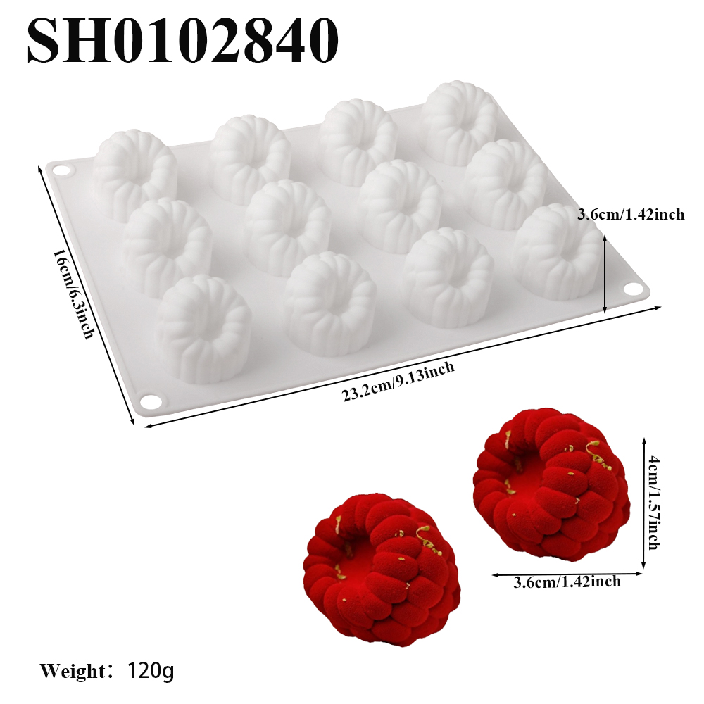 6/12/24-Cell Raspberry Design  - Baking Kitchen Design ulasan dan harga