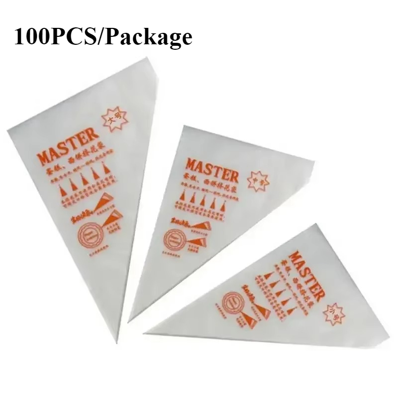 100pcs Disposable Pastry Bags  - Baking Kitchen Design ulasan dan harga