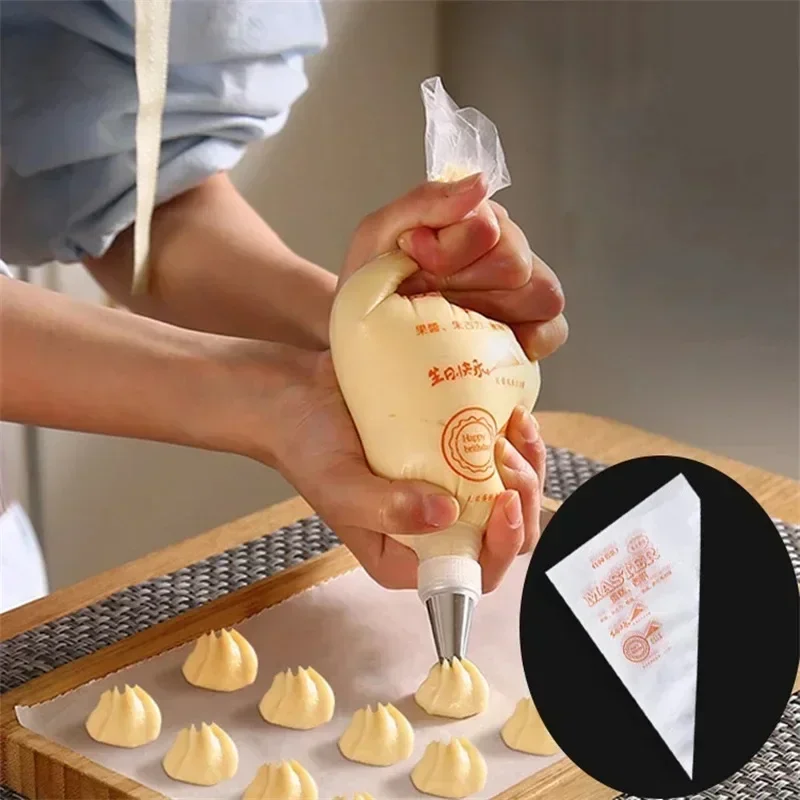 100pcs Disposable Pastry Bags  - Baking Kitchen Design ulasan dan harga
