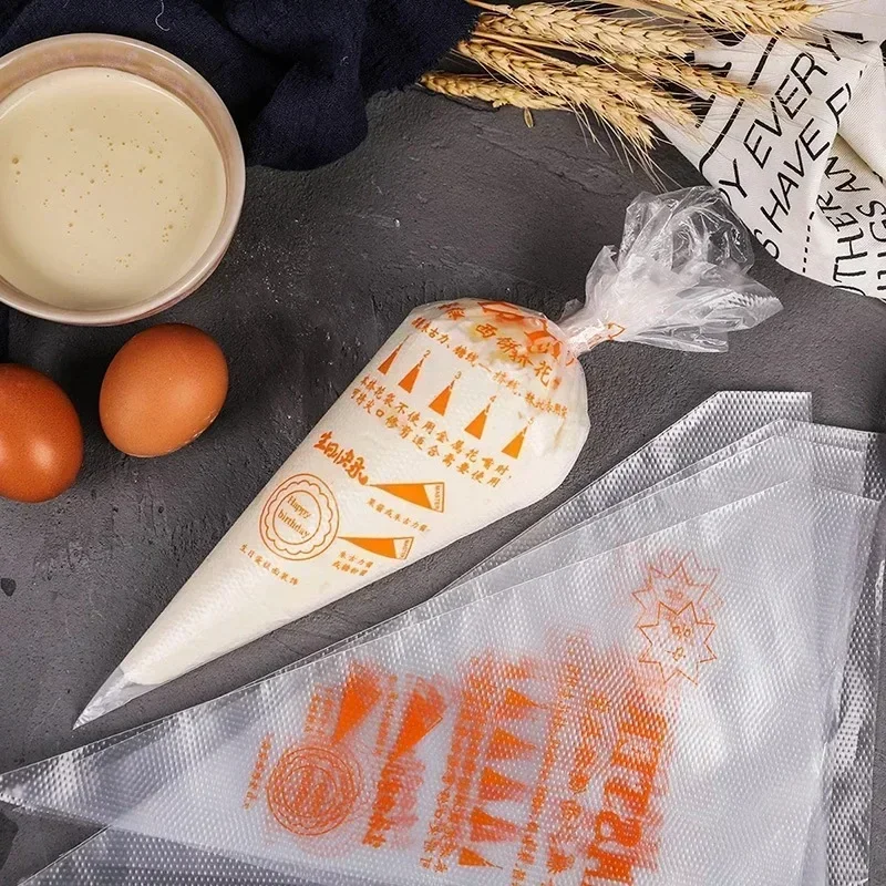 100pcs Disposable Pastry Bags  - Baking Kitchen Design ulasan dan harga