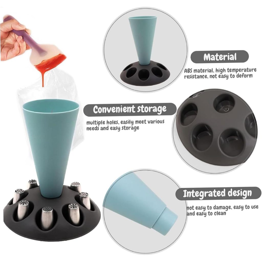 1Pcs Cake Decorating Piping Ba - Kitchen Baking Decor ulasan dan harga
