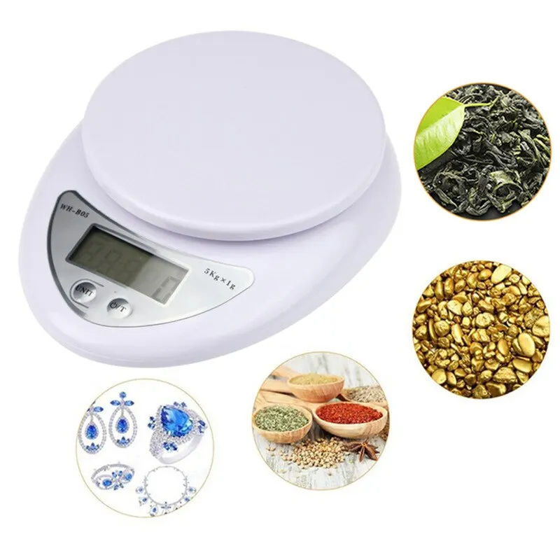 5kg/1g Electronic Scales Porta - Mini Kitchen Baking ulasan dan harga