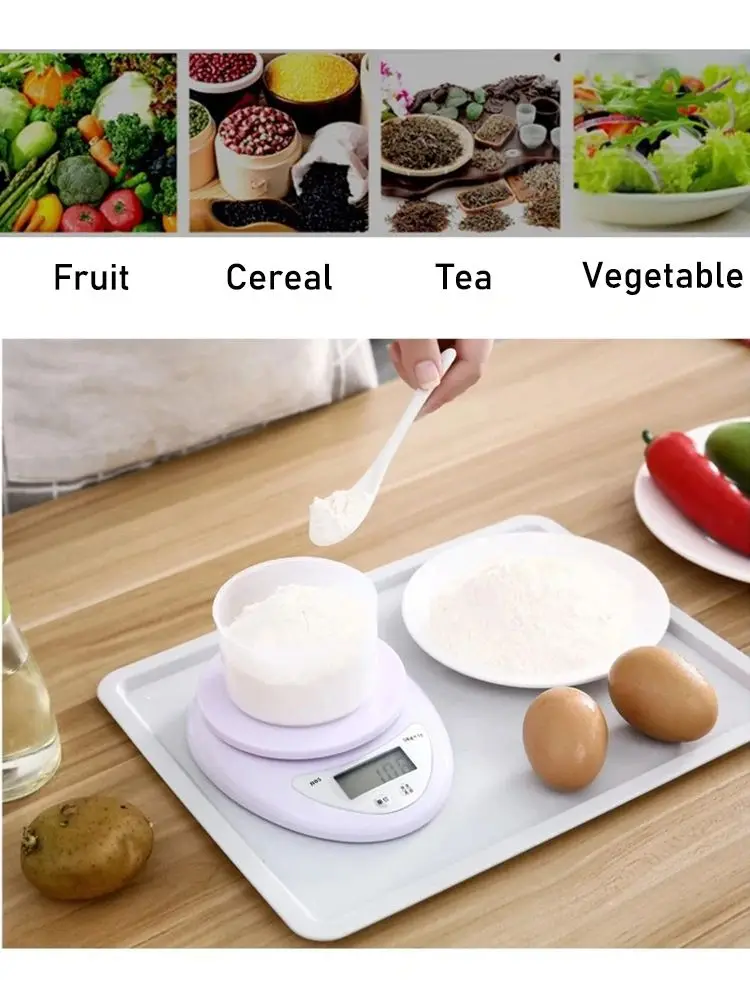 5kg/1g Electronic Scales Porta - Mini Kitchen Baking ulasan dan harga