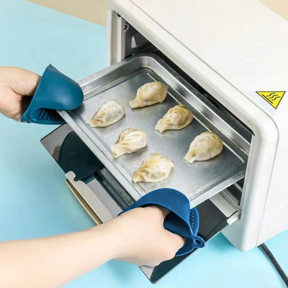 Silicone Oven Mitts Heat Resis - Kitchen Baking Ware ulasan dan harga