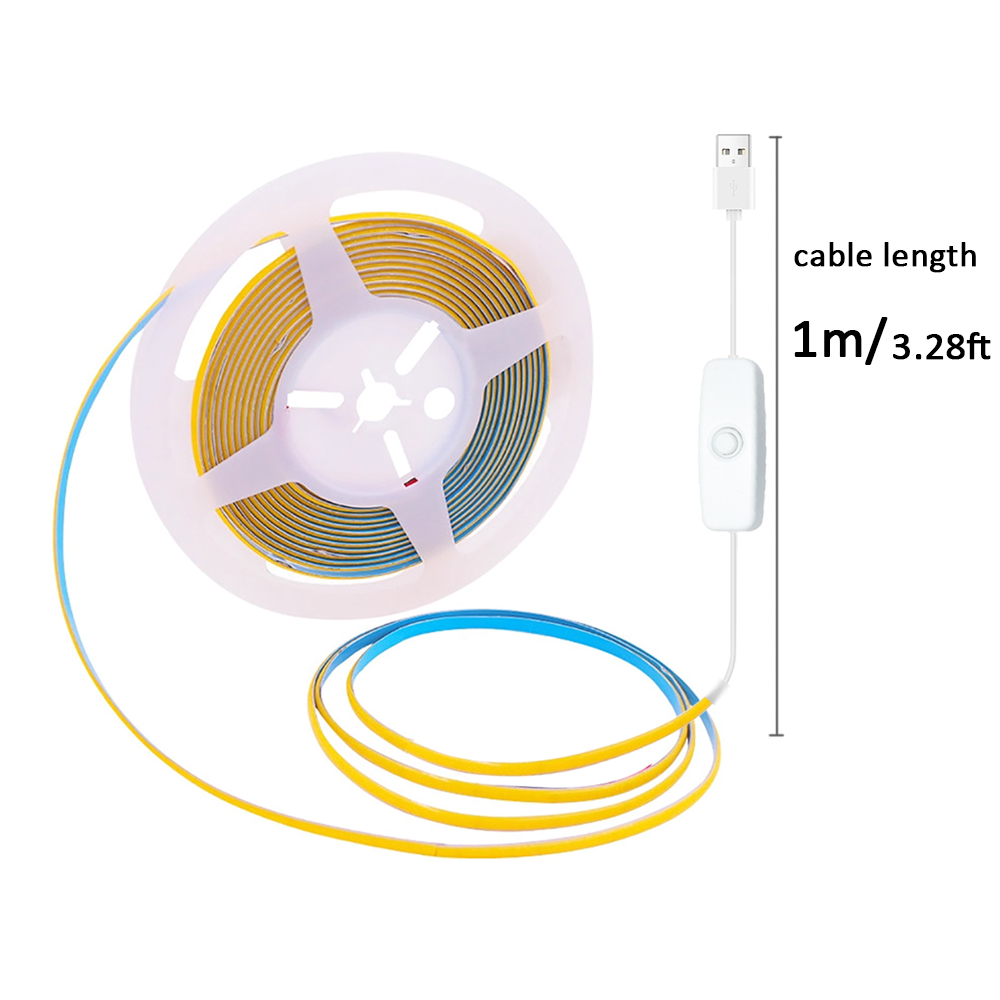3mm Ultra Thin Led COB Strip U - Kitchen Baking Cabinet ulasan dan harga