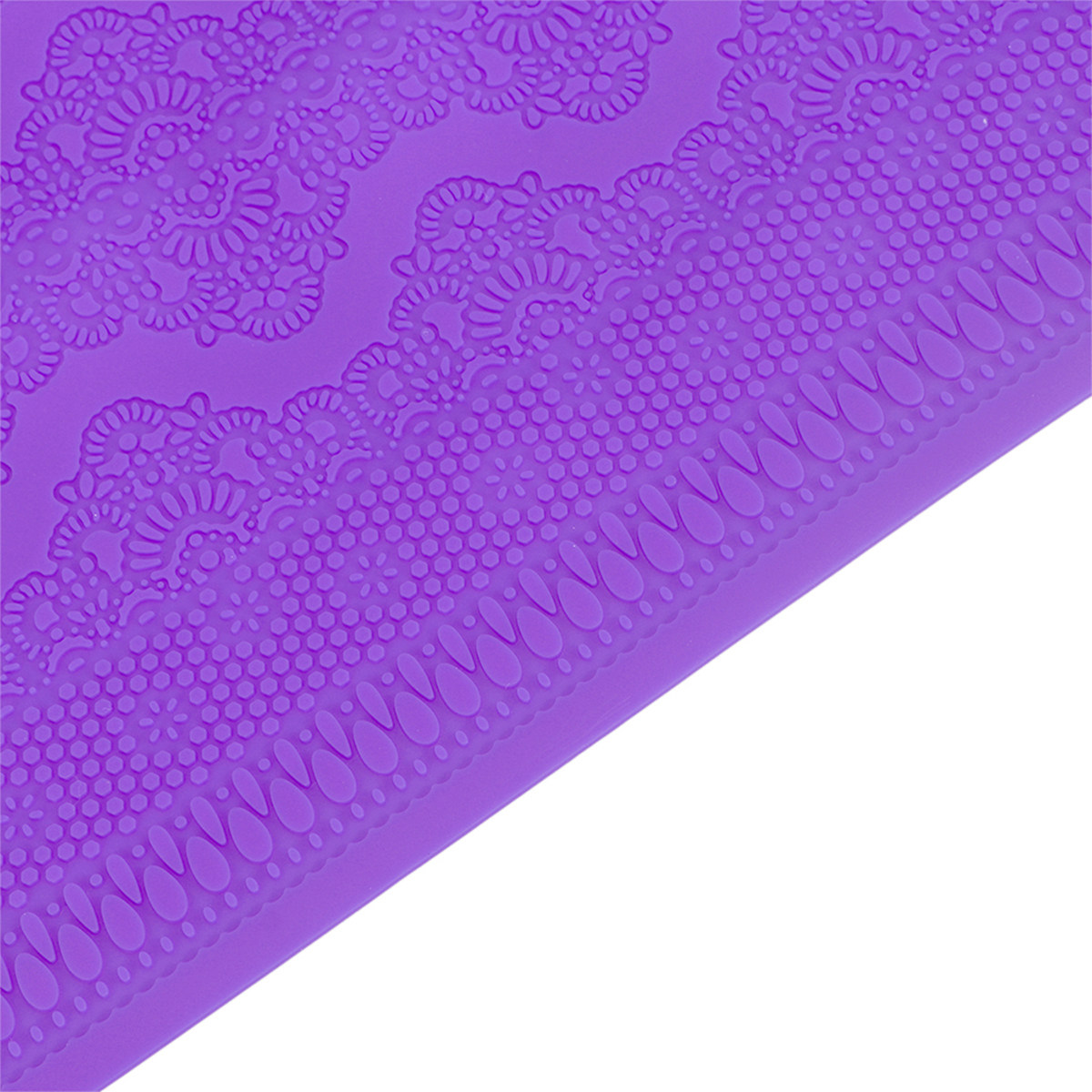 1pcs Silicone Mat Purple Food- - Kitchen Baking Decor ulasan dan harga