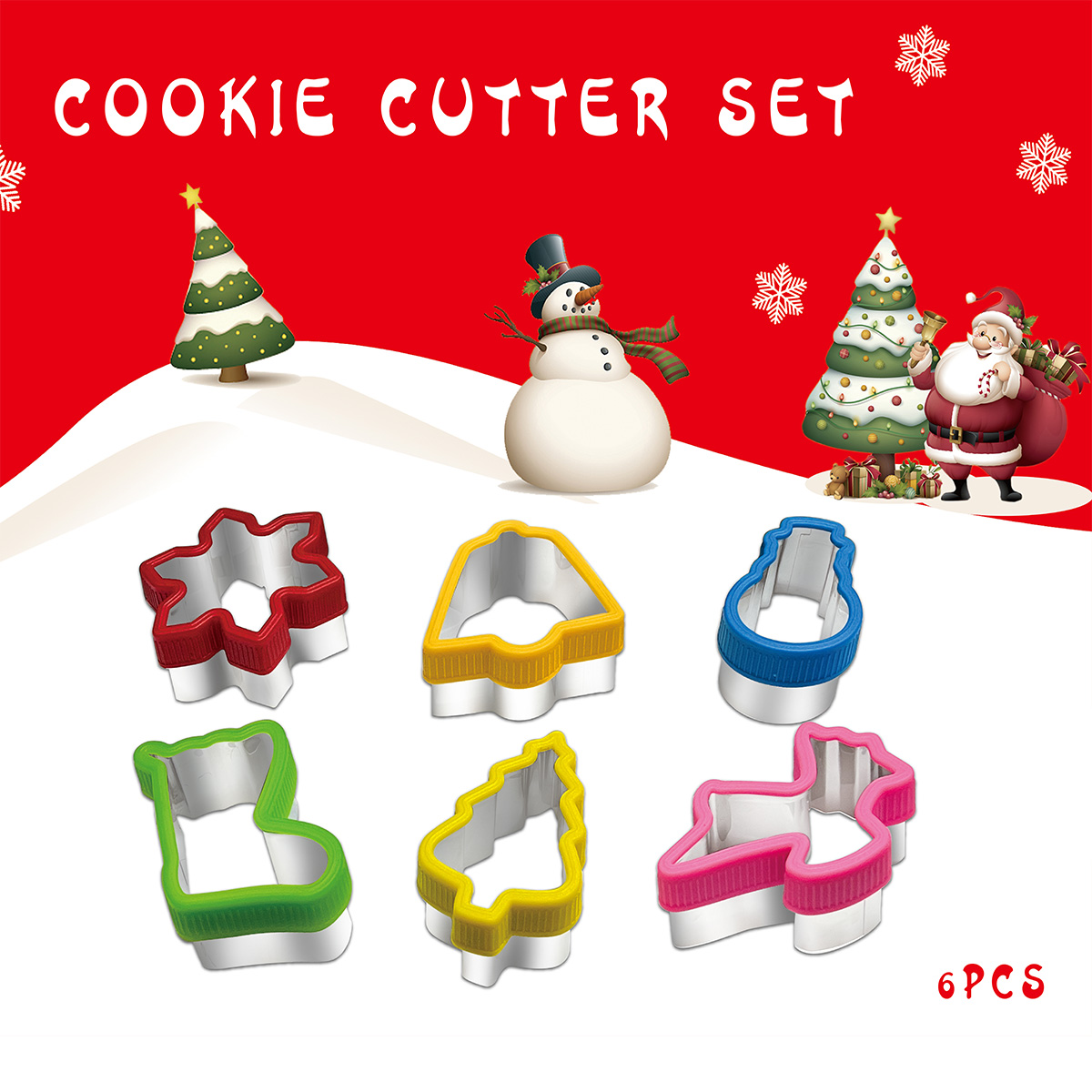 Christmas cookie cutting handg - Baking Kitchen Set ulasan dan harga