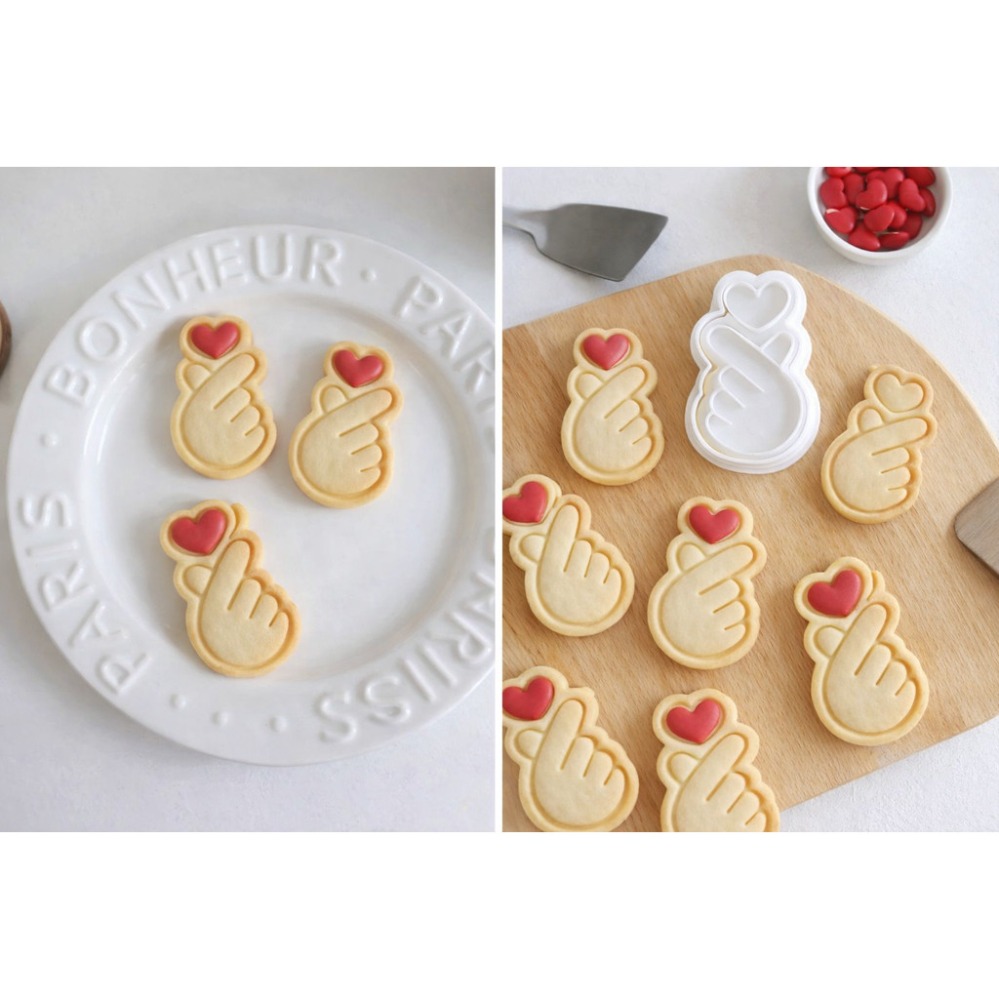 Love Gesture Cookie Cutters Mi - Mini Kitchen Baking ulasan dan harga