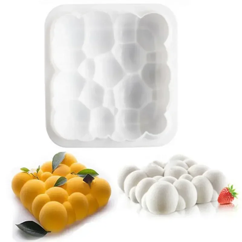 3D Square Cloud Shaped Silicon - Kitchen Baking Ware ulasan dan harga