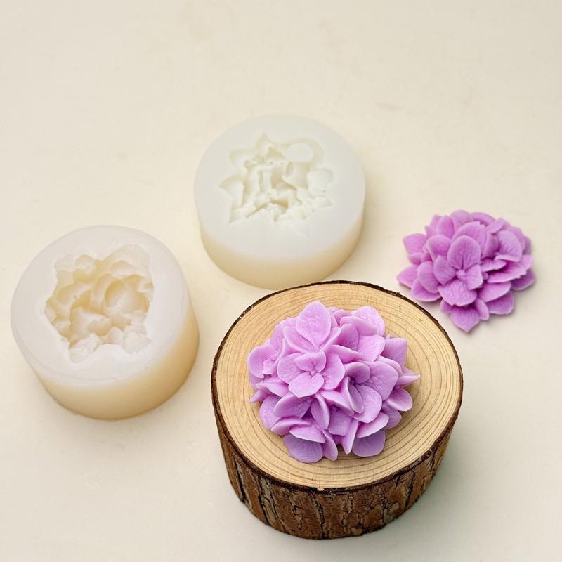 ●Hydrangea Flower Silicone Mol - Kitchen Baking Decor ulasan dan harga