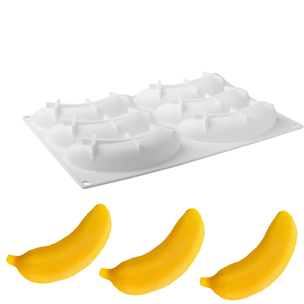 6 or 12 Cells Banana Design Si - Baking Kitchen Design ulasan dan harga