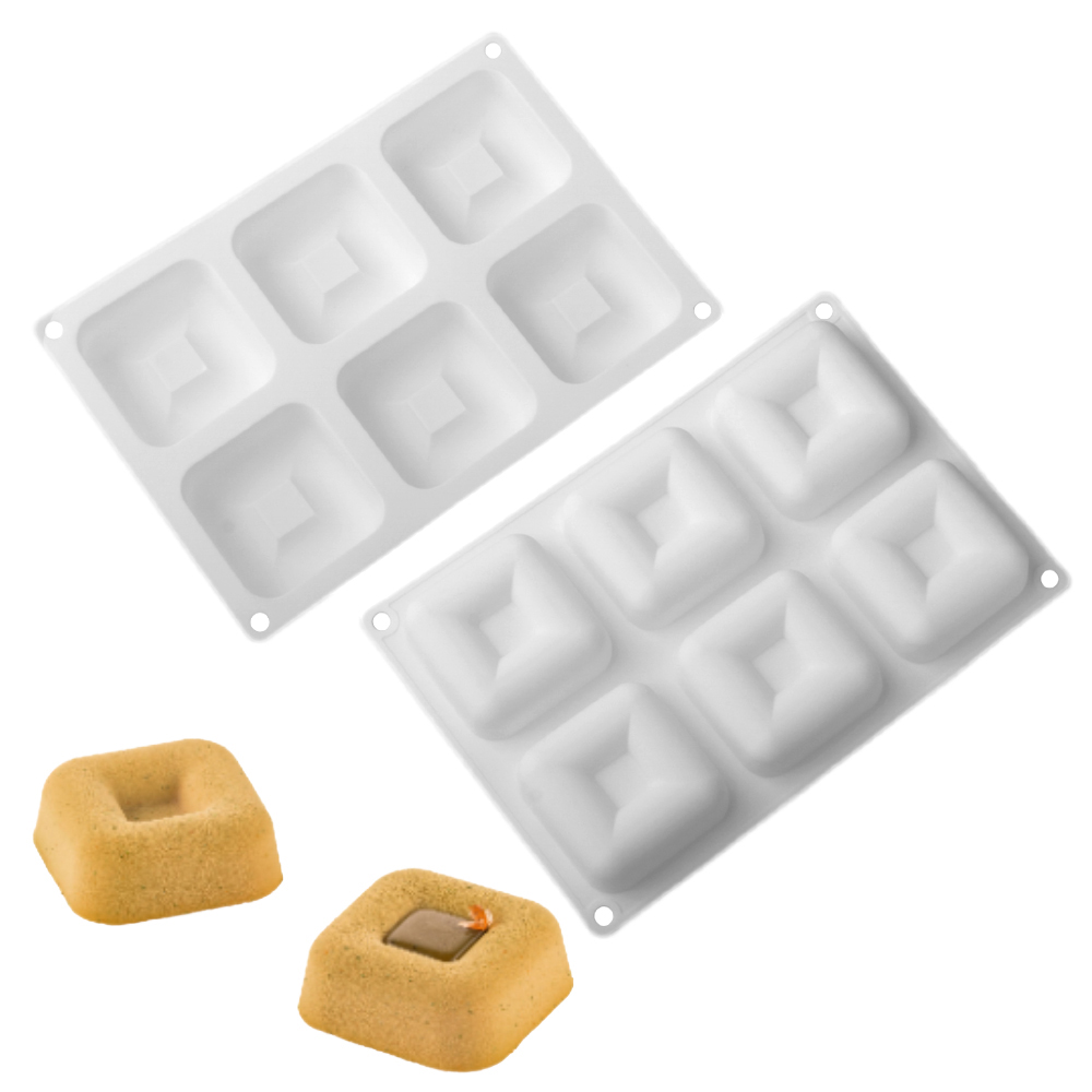 Savarin Mousse Cake Mold Squar - Baking Kitchen Design ulasan dan harga