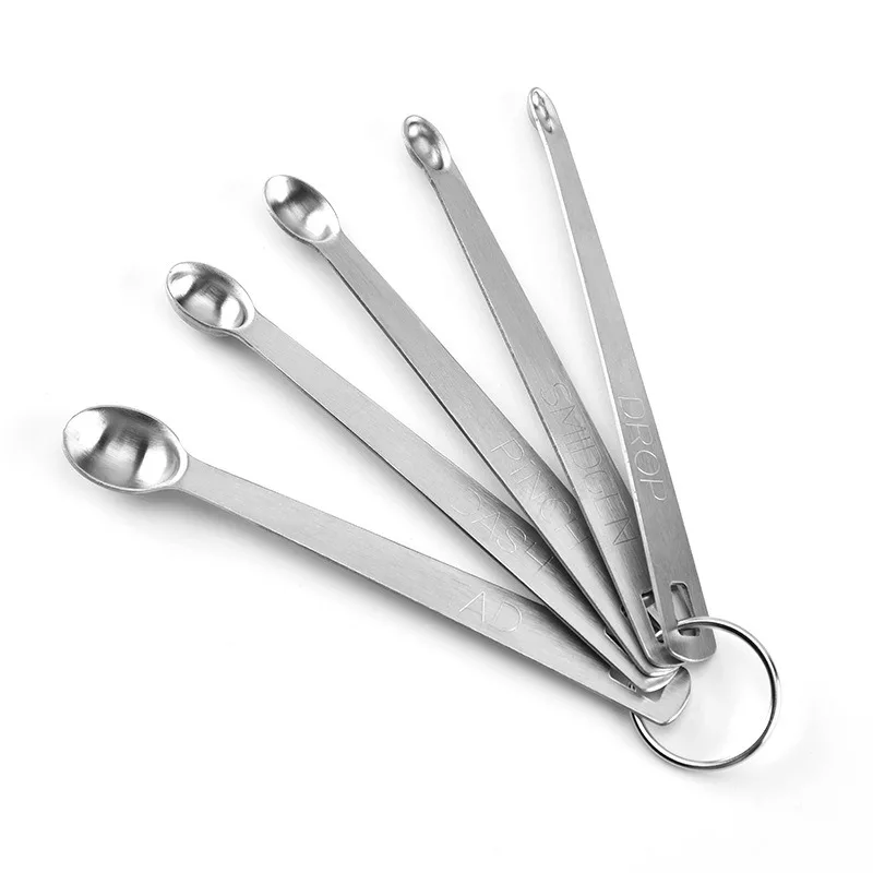 5Pcs Stainless Steel Mini Meas - Mini Kitchen Baking ulasan dan harga