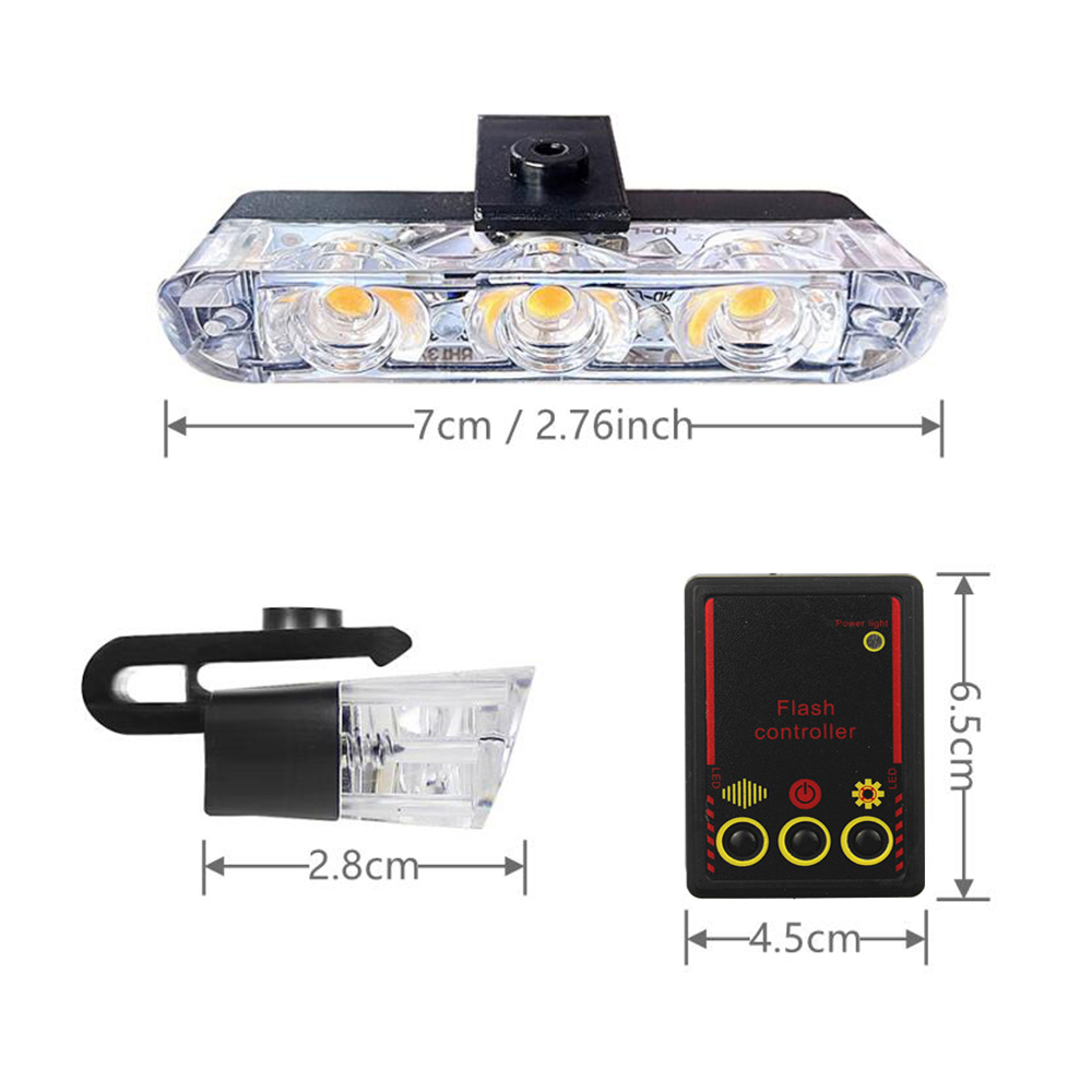 12V Car Grille Strobe Light He - Mini Kitchen Baking ulasan dan harga