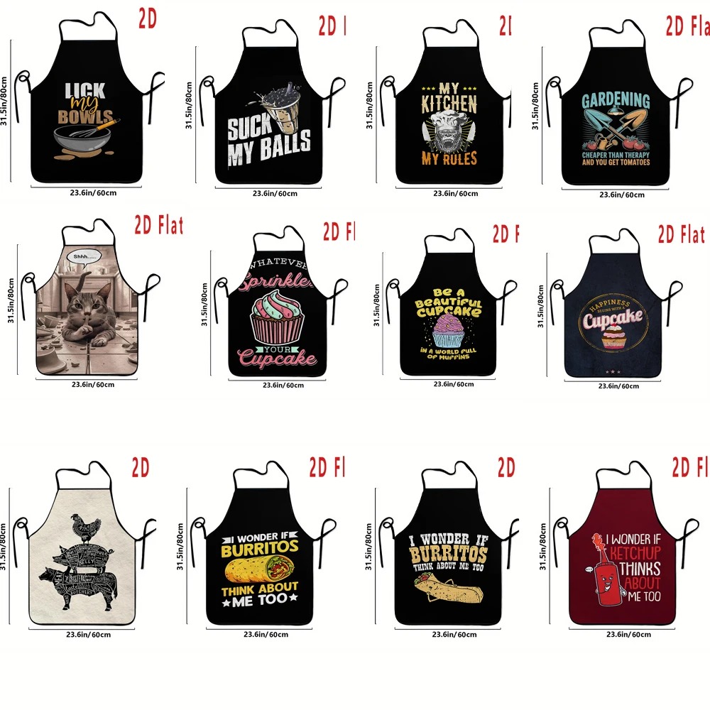 Funny Quote Chef Apron for Men - Kitchen Baking Quotes ulasan dan harga