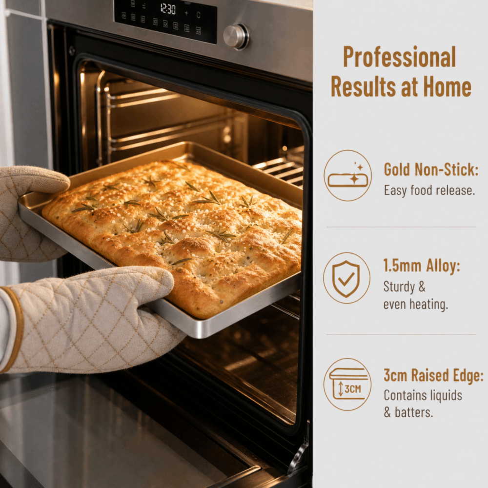 Kitchen Tray Aluminum Baking S - Kitchen Baking Corner ulasan dan harga