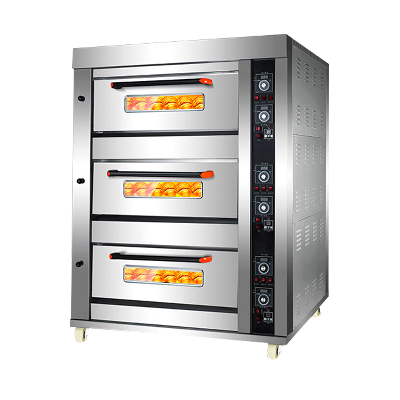 Guangzhou 3 Deck 6 Trays Comme - Commercial Kitchen Baking Equipment ulasan dan harga