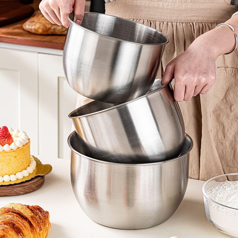 1Pc Stainless Steel Mixing Bow - Baking Kitchen Design ulasan dan harga