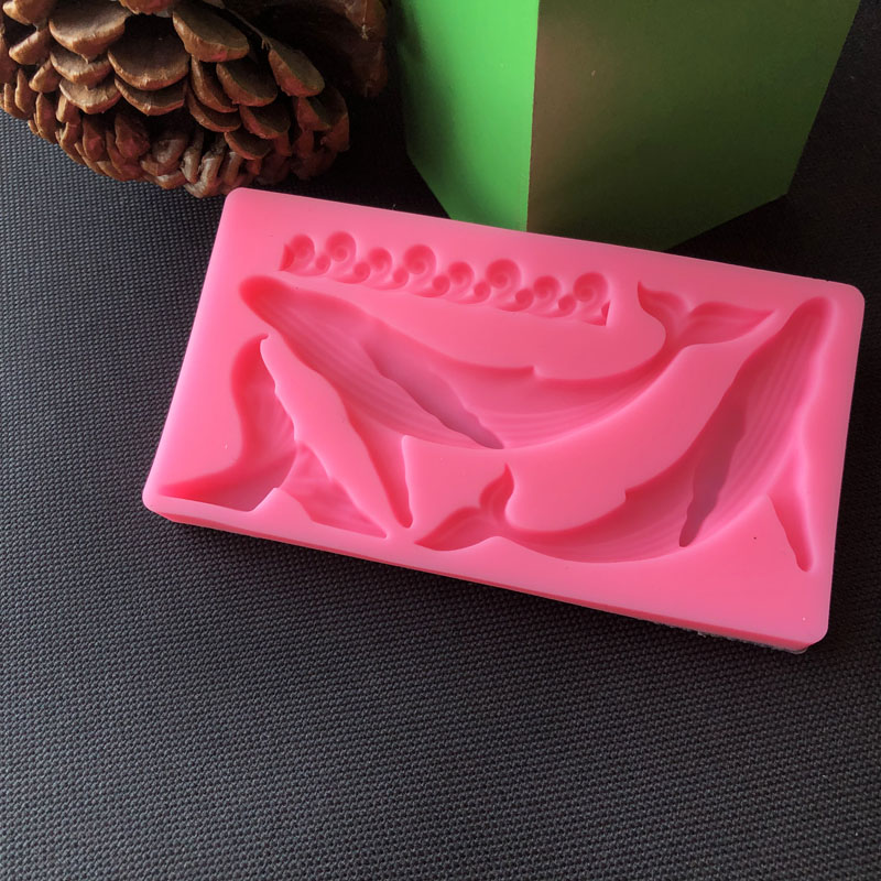 DIY Whale Silicone Mold Ocean  - Kitchen Baking Decor ulasan dan harga