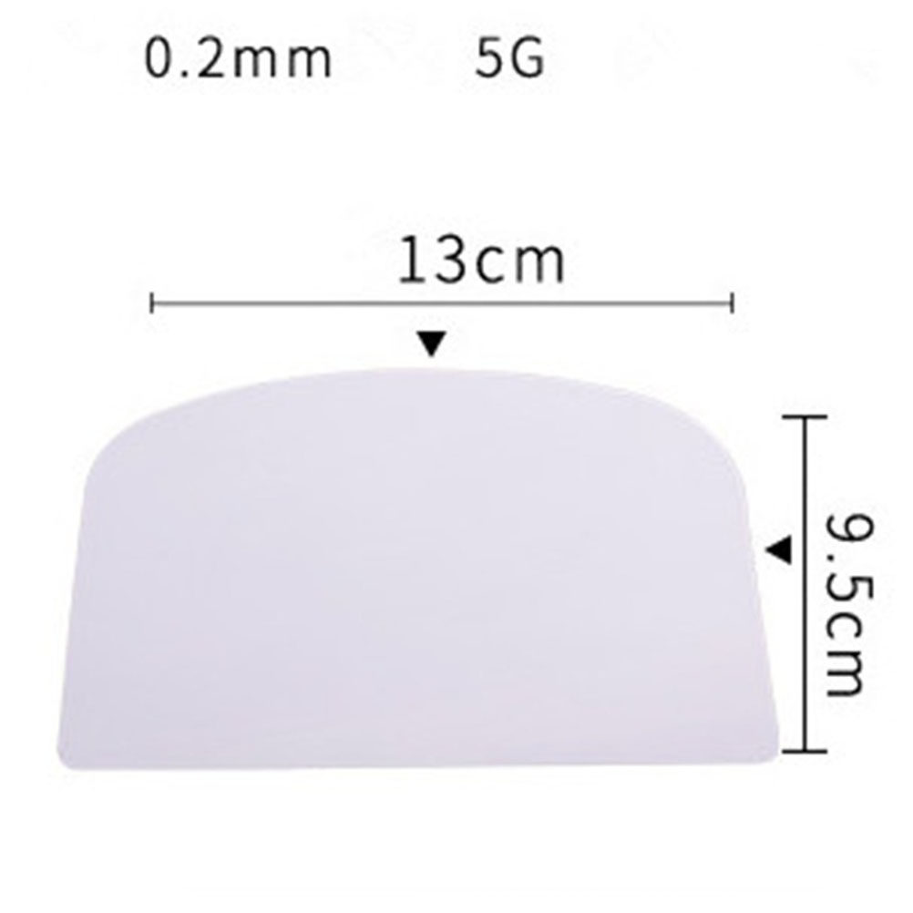 4Pcs Cake Scraper Set White Pl - Fondant Smoother Set ulasan dan harga