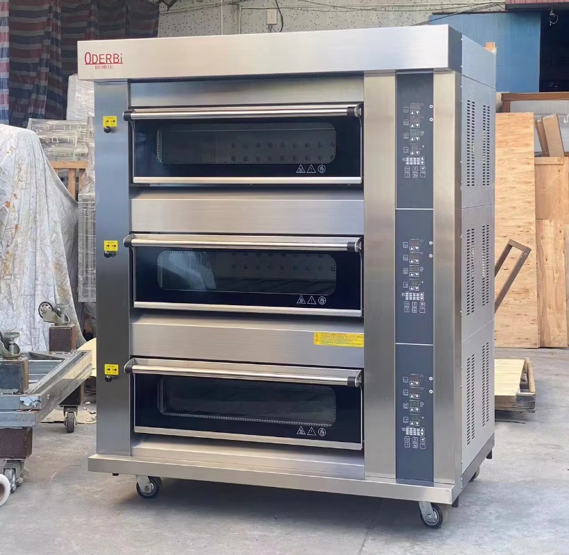 Customized Commercial 3 Deck 6 - Commercial Kitchen Baking Equipment ulasan dan harga