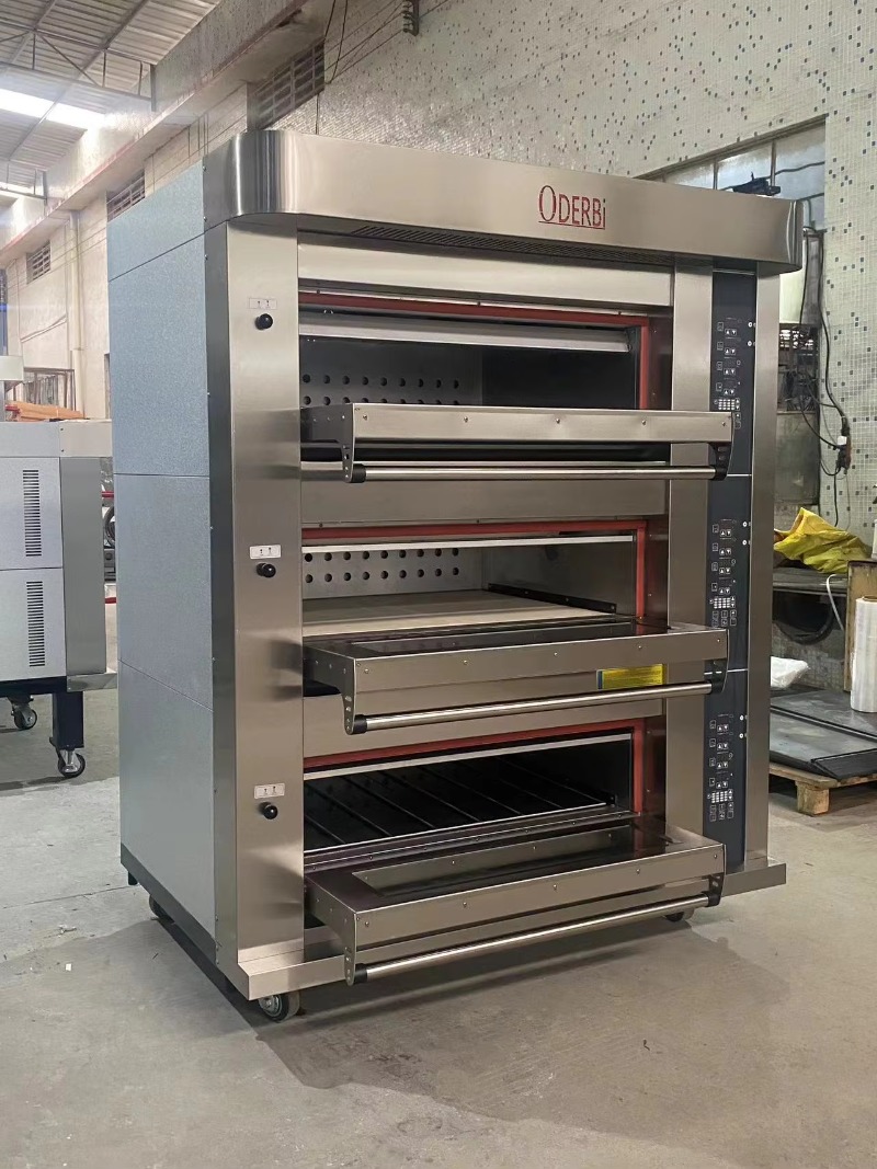 Customized Commercial 3 Deck 6 - Commercial Kitchen Baking Equipment ulasan dan harga