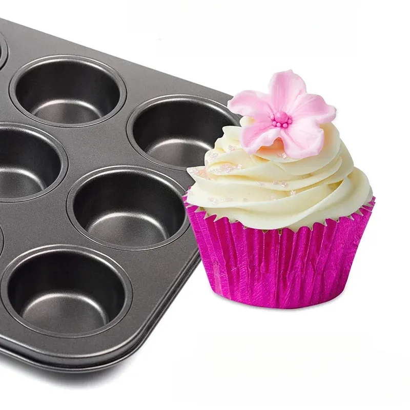 100 piece set of gold foil cup - Baking Kitchen Set ulasan dan harga
