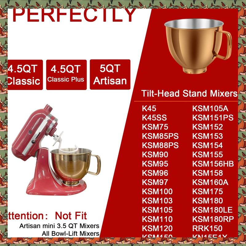 ABLQ 5 QT Stainless Steel Mixe - Kitchenaid Mixer Artisan 5Qt ulasan dan harga