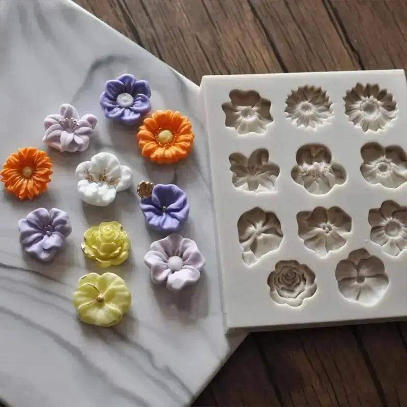 Mini Small Flower Silicone Mol - Mini Kitchen Baking ulasan dan harga