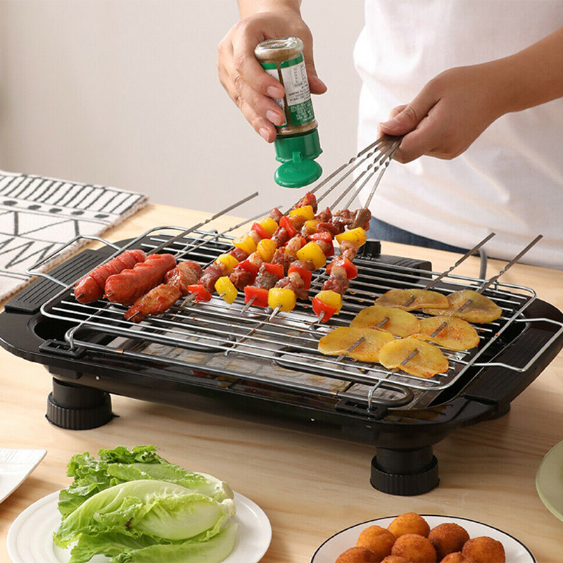Household Smokeless Grill 2000 - Kitchen Baking Tray Organiser ulasan dan harga
