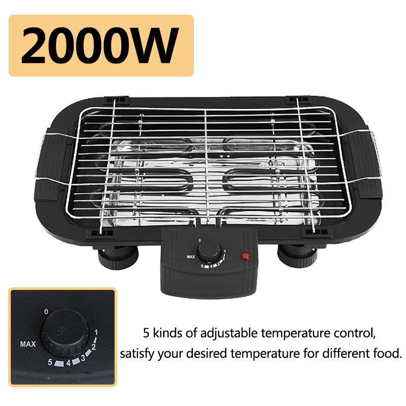 Household Smokeless Grill 2000 - Kitchen Baking Tray Organiser ulasan dan harga