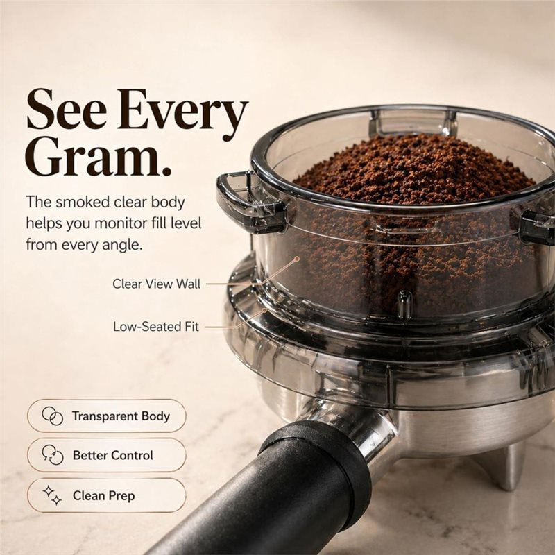 B15C Dosing Funnel 54Mm Twist- - Breville Espresso Barista Touch ulasan dan harga