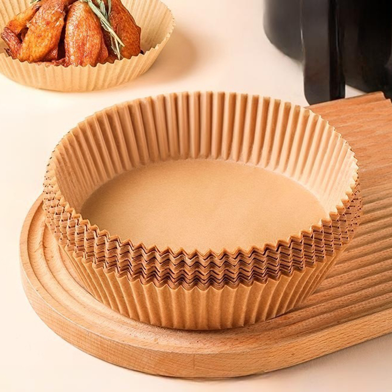 50/100PCS Air Fryer Paper Plat - Baking Kitchen Set ulasan dan harga