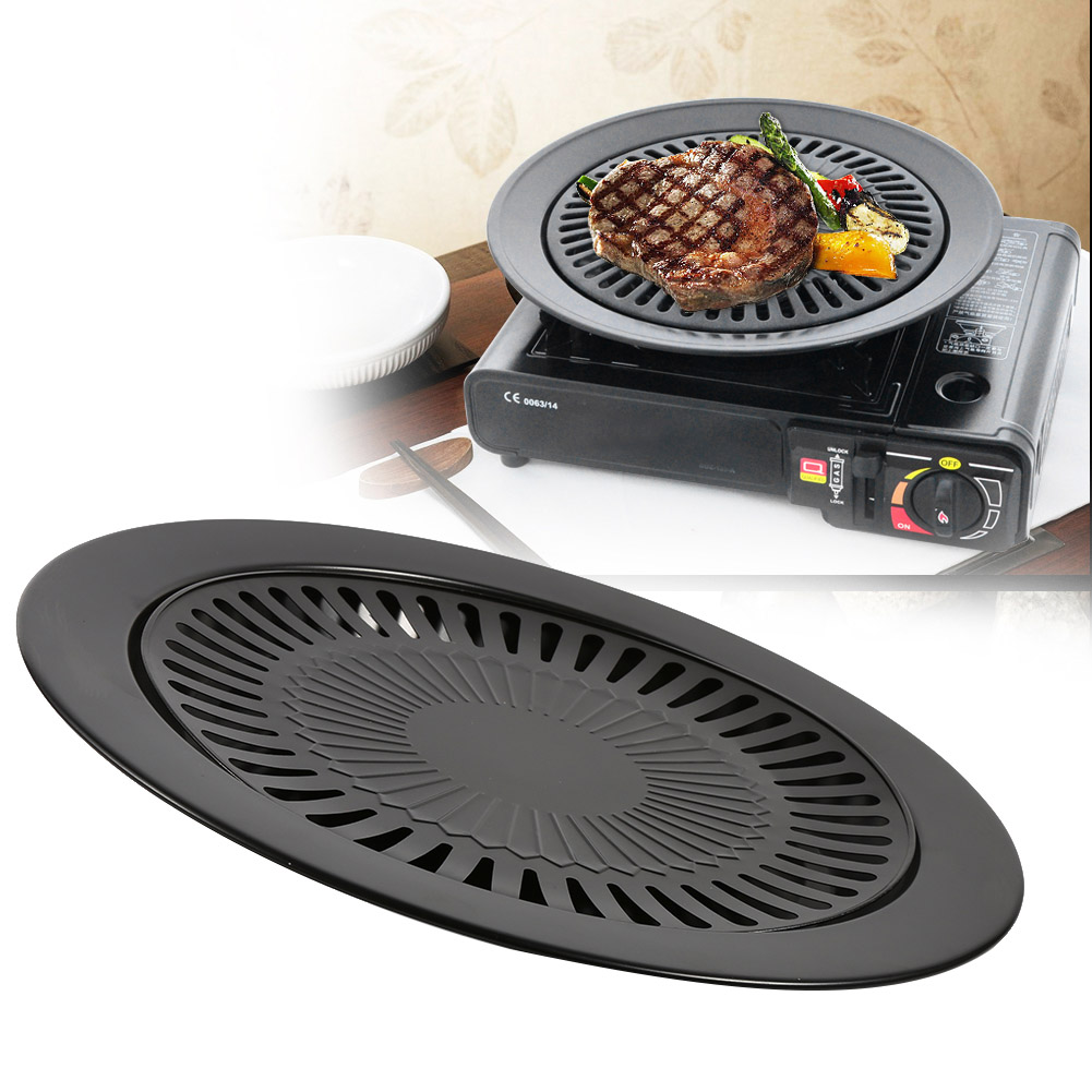 Smokeless Barbecue Grill Pan G - Kitchen Baking Tray Organiser ulasan dan harga