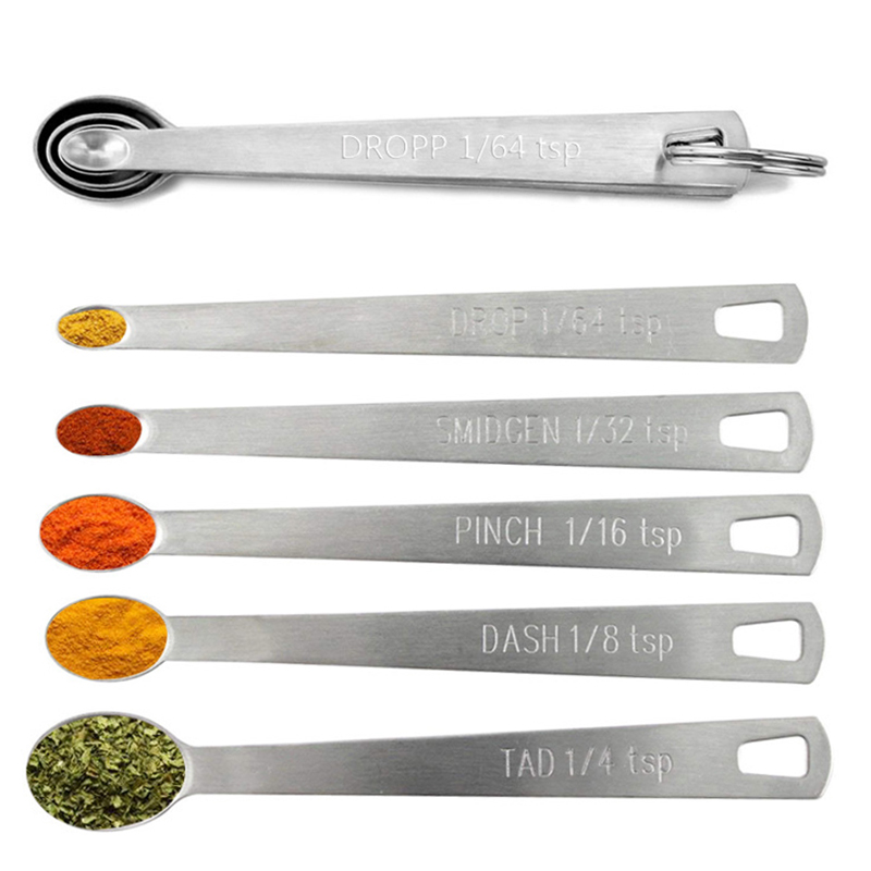 Practical 5pcs/Set Mini Measur - Mini Kitchen Baking ulasan dan harga