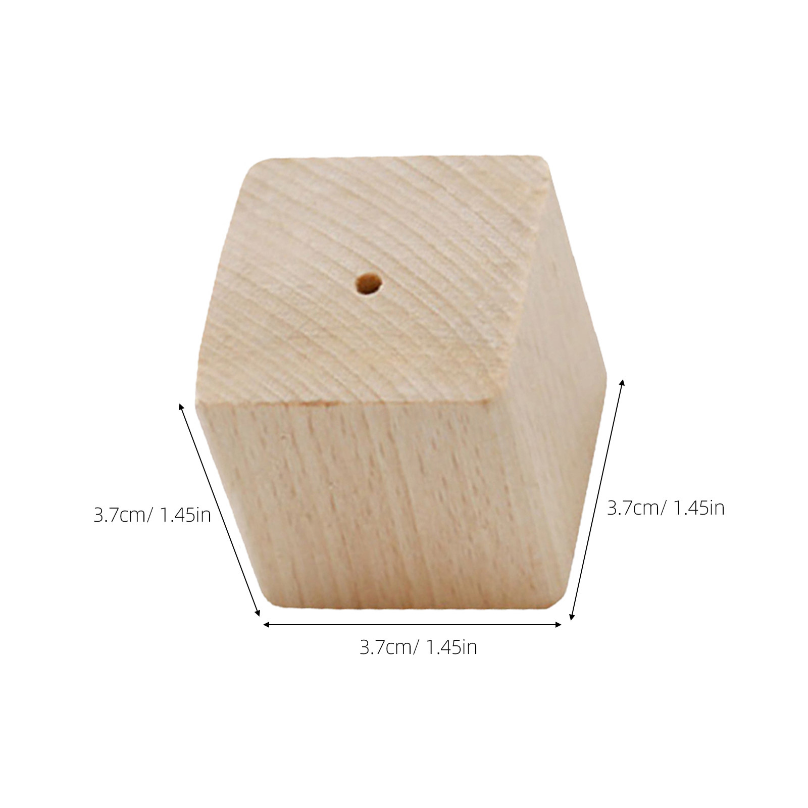 2Pcs Wooden Flower Nail Bases  - Kitchen Baking Decor ulasan dan harga