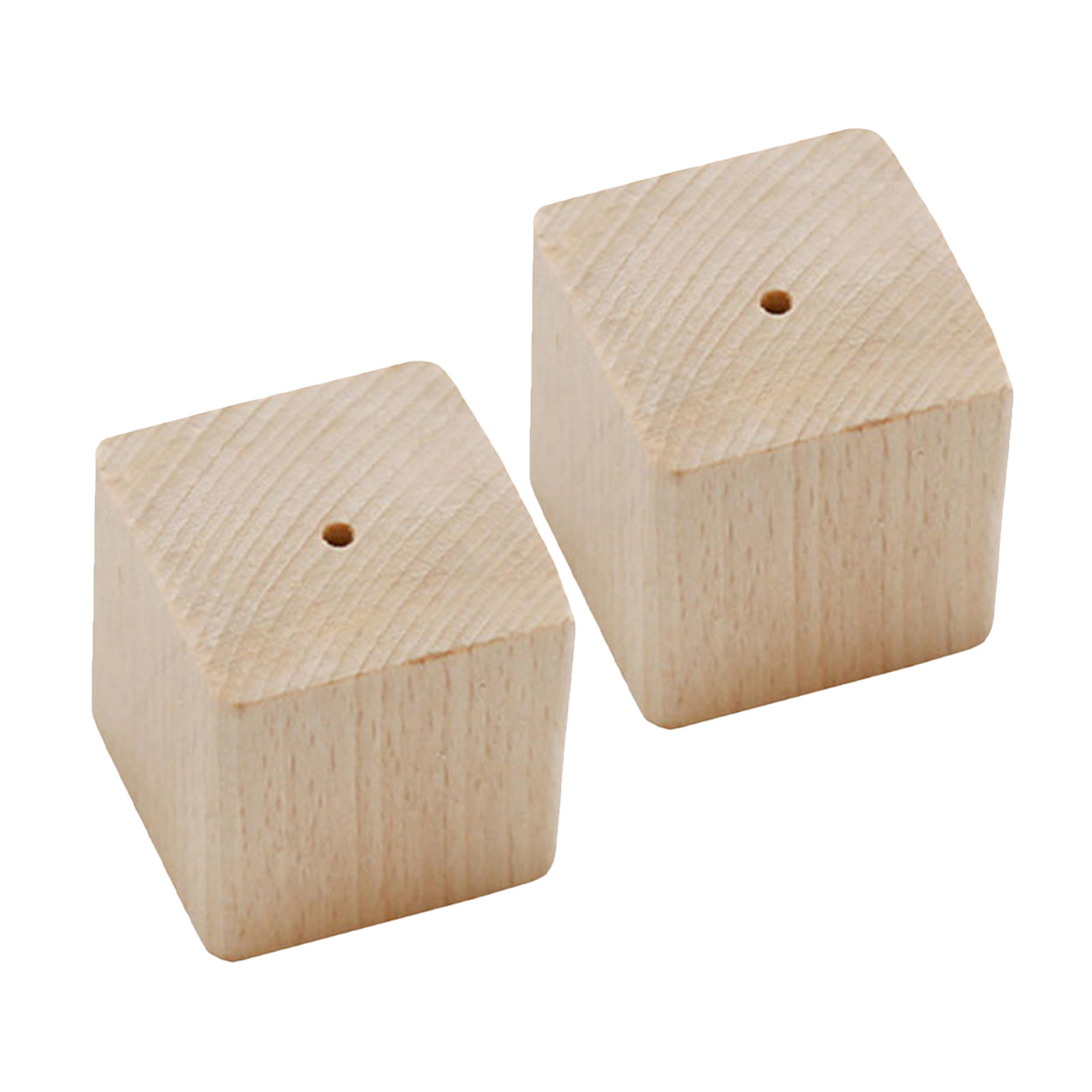 2Pcs Wooden Flower Nail Bases  - Kitchen Baking Decor ulasan dan harga