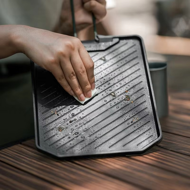 Durable Square Stainless Steel - Kitchen Baking Tray Organiser ulasan dan harga
