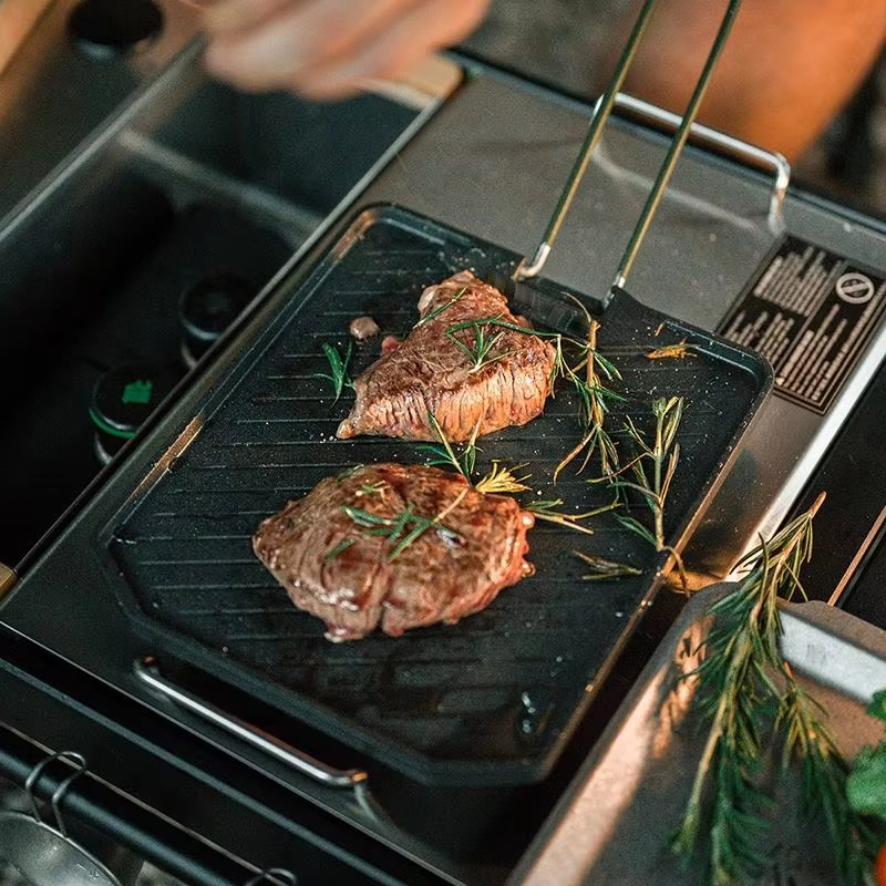 Durable Square Stainless Steel - Kitchen Baking Tray Organiser ulasan dan harga