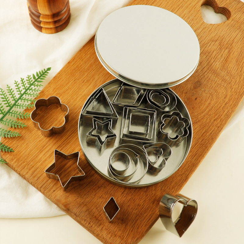 12/30PCS Stainless Steel Mini  - Baking Kitchen Set ulasan dan harga